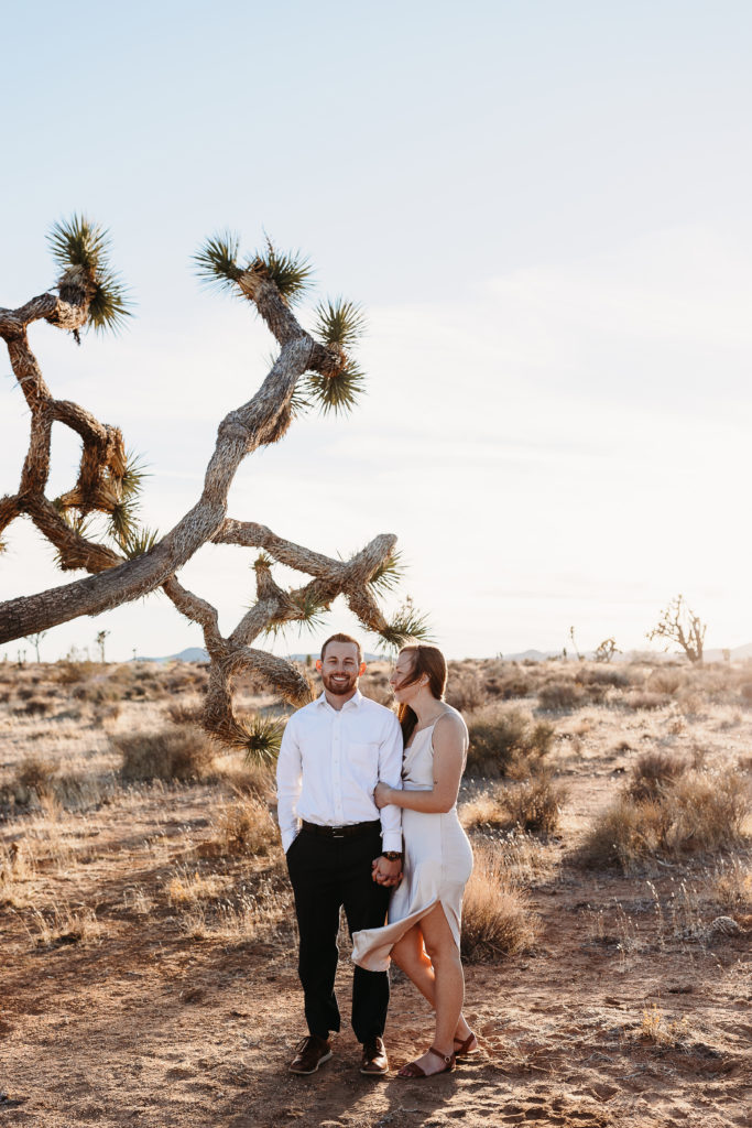 A Beautiful Surprise Wedding Proposal Story at Joshua Tree