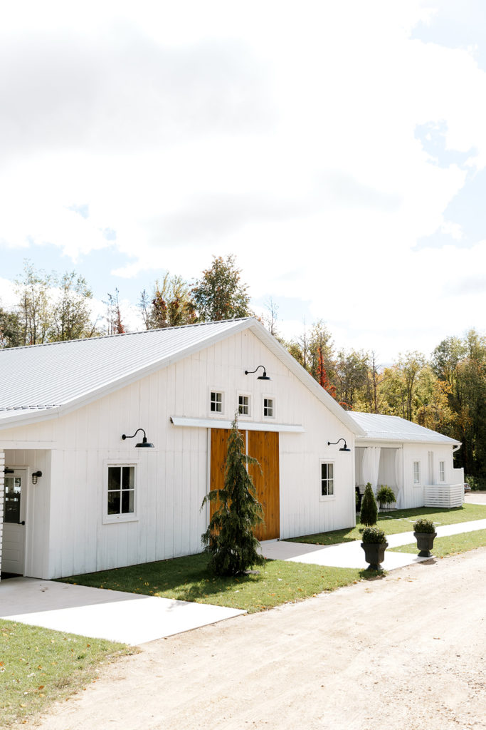 the revival wedding barn venue for wedding in mi