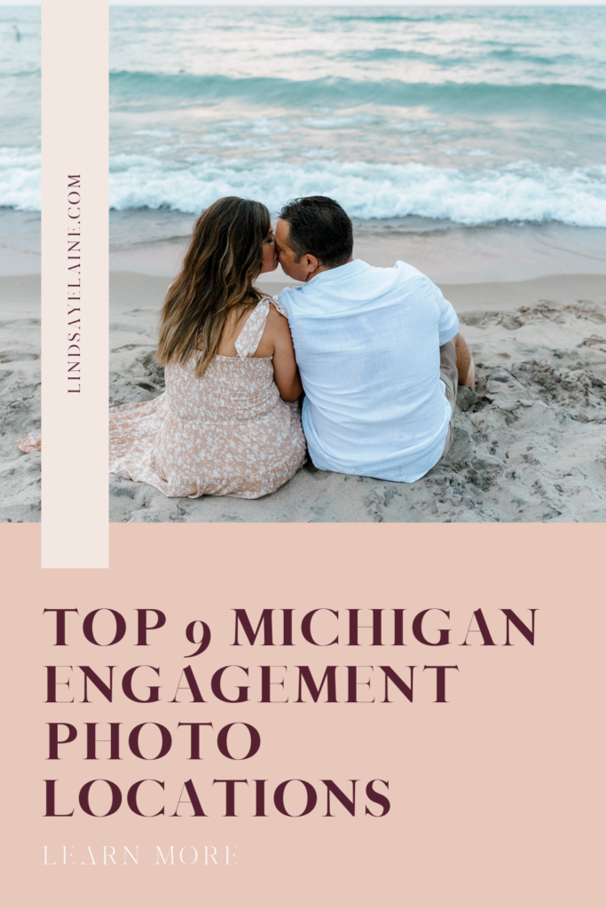 Engagement Session at Warren Dunes in Sawyer, MI - Top 9 Michigan Engagement Photo Locations
