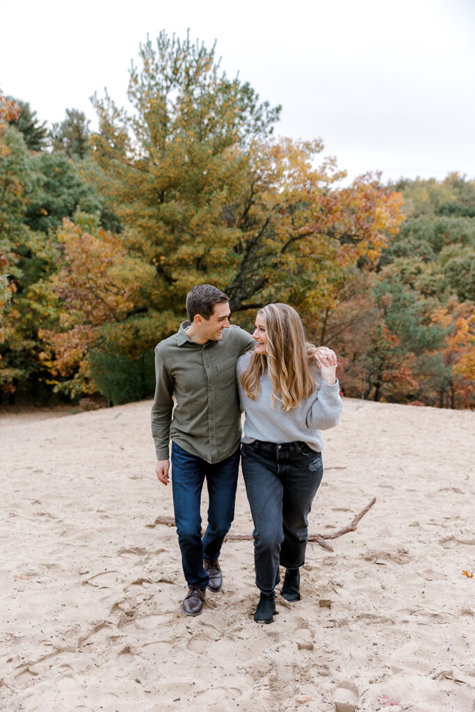 Engagement session at Provin Trails in Grand Rapids, MI - Top 9 Michigan Engagement Photo Locations