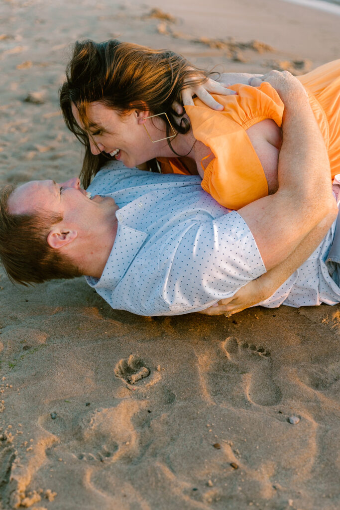 Couples session on Oval Beach